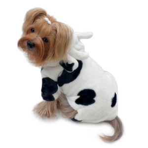 Ultra Plush Moo Cow Hooded Pajamas
