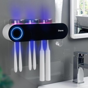 UV Toothbrush Holders for Bathrooms