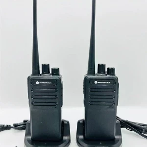 Motorola C5 UHF - Walkie Talkie Wireless | Set of 2 Remote 5W Control Two Way Clear sound | shockproof 8KM No PC Programming Required