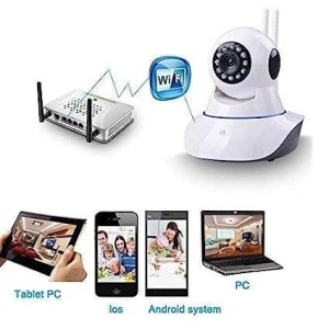 Smart security camera with Wi Fi | V380 BK570 IP FULL HD 2MP | Security camera for security