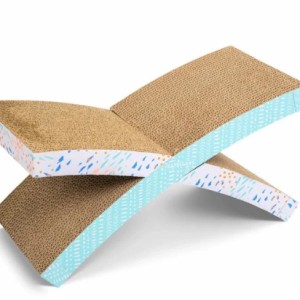 Catstages Easy Life Hammock Corrugated Cat Scratcher With Catnip