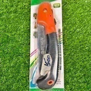 Horusdy Stainless Steel Folding Hand Saw | Folding Hand Saw, 10 inch High Quality Blade